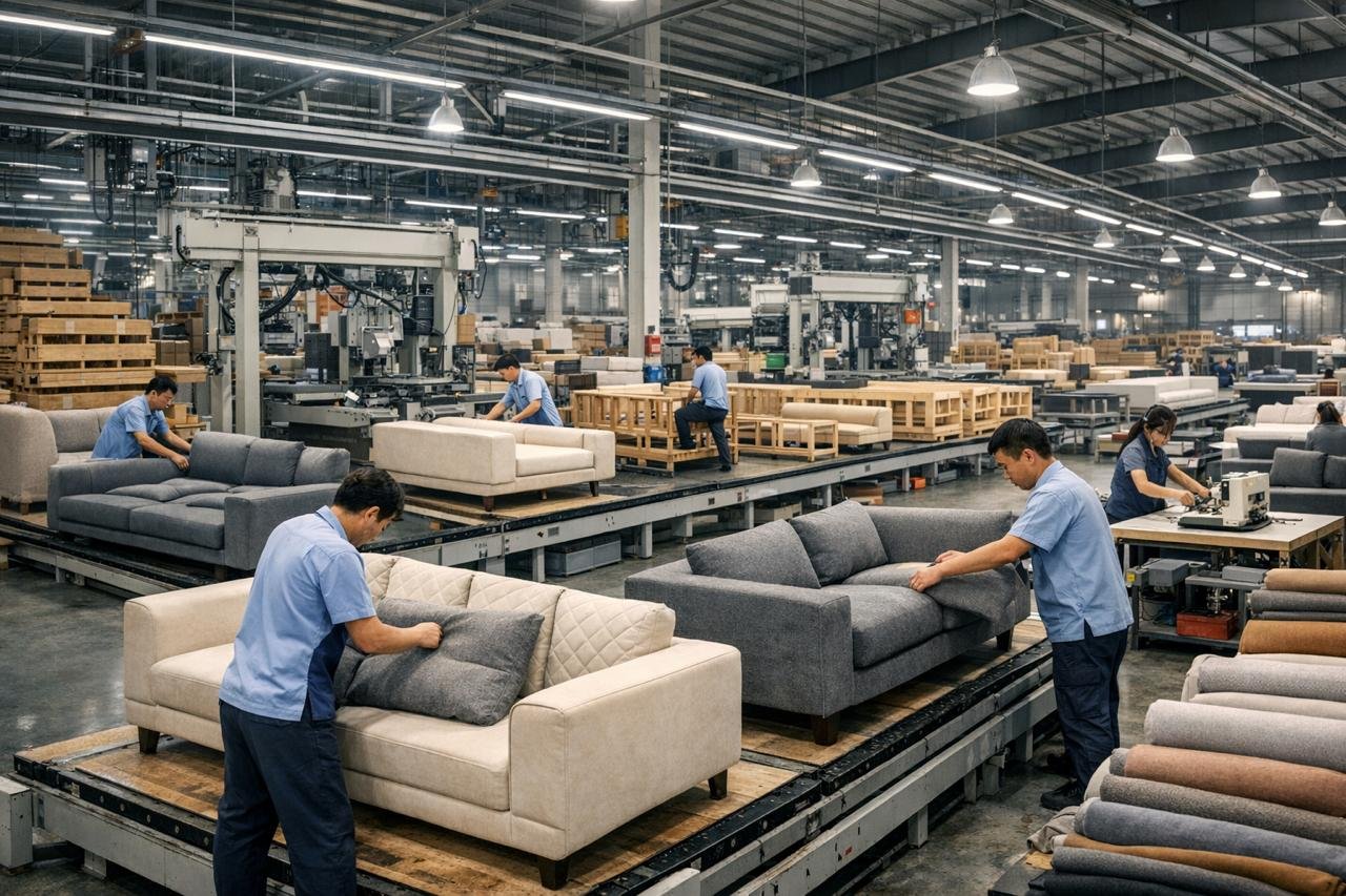China Sofa Factory: Custom Furniture Manufacturing for Hotels, Villas, Offices, and Restaurants